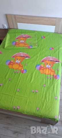 Комплект детски чаршафи 150/200 см, снимка 3 - Спално бельо и завивки - 42349927