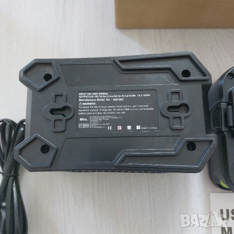 Мощен Комплект Ryobi 18V ONE+: 2 броя Батерии 5.5Ah + Бързо Зарядно устройство – НОВО, снимка 5 - Други инструменти - 54097121