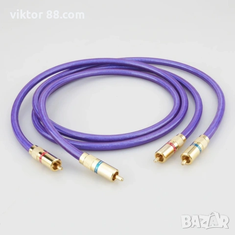 RCA Interconnect Аudio Cable – №22, снимка 6 - Други - 54050372