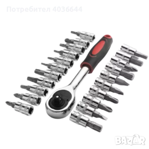 Куфар с инструменти 108 части - Гедоре, снимка 6 - Гедорета - 52666204