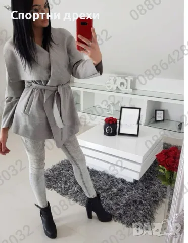 дамски къси преходни палтенца в 3 цвята на ПРОМО цена от 34лв, снимка 3 - Палта, манта - 49161011