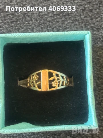 Руски пръстен ССР 583 14к 2.21гр, снимка 2 - Пръстени - 50811320