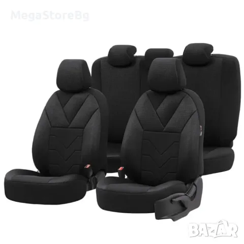 Тапицерия за седалки Темпо ТМР 1501 Черно