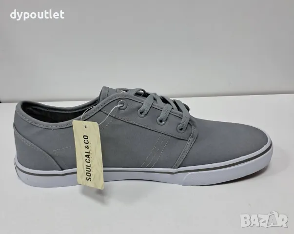 SoulCal - Мъжки ежедневни платнени кецове Sundown, размер -  44., снимка 4 - Кецове - 48521137