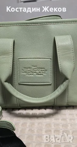 Нова. Marc Jacobs The Leather Mini Tote Bag , снимка 7 - Чанти - 55879086