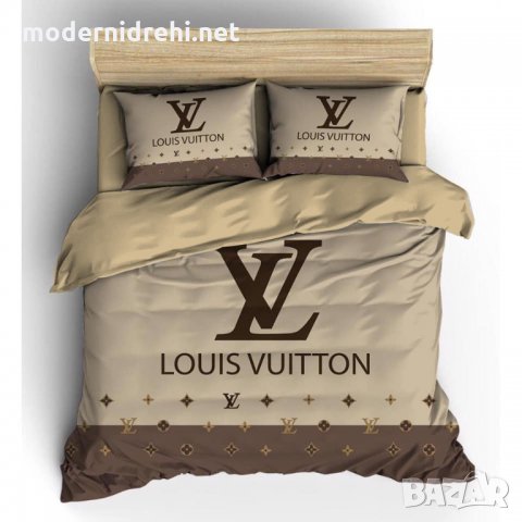 Луксозен Спален Комплект Louis Vuitton код 12, снимка 1 - Спално бельо - 31082201