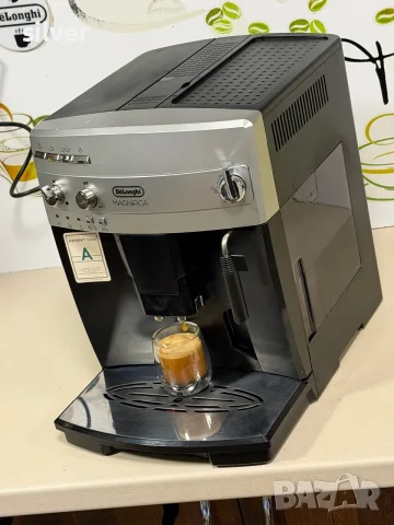 Кафемашина кафе автомат delonghi magnifica с гаранция, снимка 2 - Кафемашини - 55934734