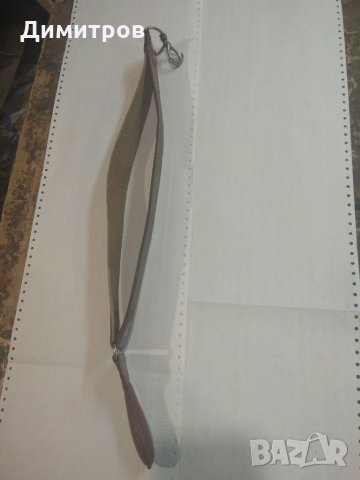 Бръснарски каиш . За заглаждане на бръснача преди ползване., снимка 8 - Антикварни и старинни предмети - 35245416