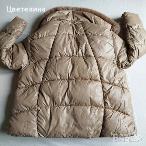 Дамско зимно яке с пух M/L, снимка 2 - Якета - 53220168