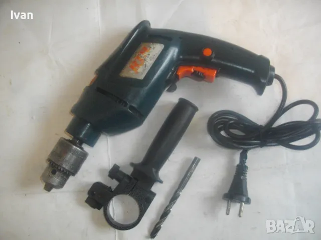 RTR ЕЛЕКТРИЧЕСКА УДАРНА ДРЕЛКА БОРМАШИНА ф13мм 500 ВАТА РЕГЛАЖ СКОРОСТ 0-2700 об/мин РЕВЕРС АВТОСТОП, снимка 4 - Бормашини - 49732579