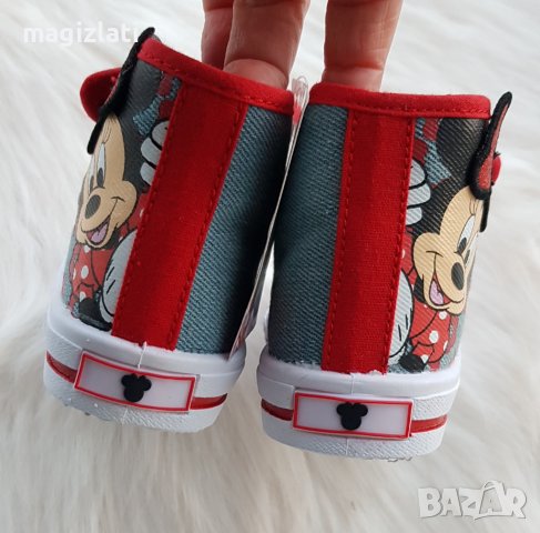 Детски кецове Мини Маус №21 - НОВИ, снимка 6 - Детски маратонки - 39788160
