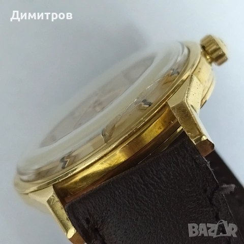 Ω OMEGA Constellation vintage,Gold 18k,Dog leg,Pie Pan,рядък,перфектен, снимка 11 - Мъжки - 48324103