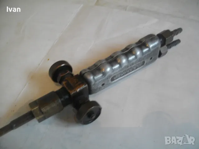 БЪЛГАРСКА ОКСИЖЕННА АЦЕТИЛЕНОВА ГОРЕЛКА ЗА ГАЗО-ПЛАМЪЧНО РЯЗАНЕ ЗАВАРЯВАНЕ СПОЯВАНЕ КРАКРА ПЕРНИК, снимка 11 - Други инструменти - 48090187