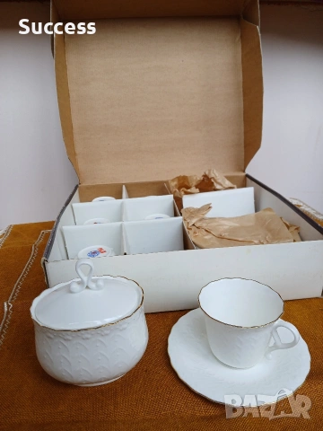 Порцеланов сервиз за кафе, снимка 2 - Сервизи - 53936849