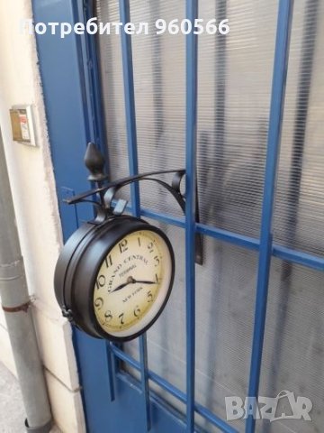 Стенен двулицев часовник, снимка 5 - Градински мебели, декорация  - 33819292