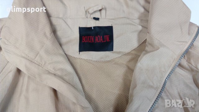 яке Boxin ново пролетно-есенно промазана материя качулка в яката  размер М полиестер, снимка 2 - Якета - 29266565