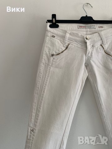 Miss Sixty бял панталон дънки, снимка 7 - Дънки - 29085395