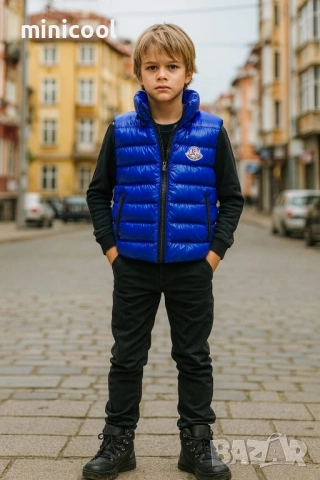 Елек Moncler, снимка 3 - Детски якета и елеци - 52540023