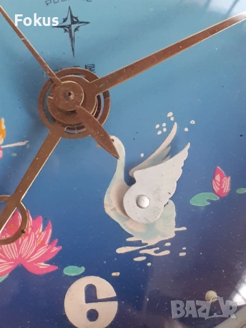 Анимиран китайски часовник будилник с лебед, снимка 7 - Антикварни и старинни предмети - 53280886
