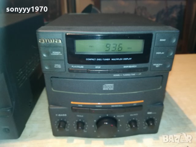 aiwa cd/reverse deck/tuner/ampli-made in japan 1001212120, снимка 2 - Ресийвъри, усилватели, смесителни пултове - 31378150