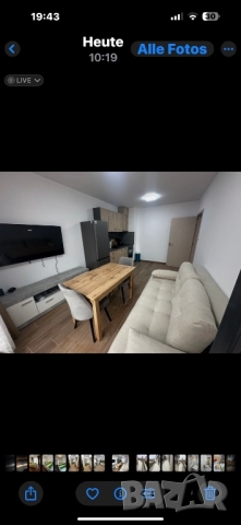 Двустаен апартамент под наем под Бунарджика, снимка 2 - Апартаменти - 52456305