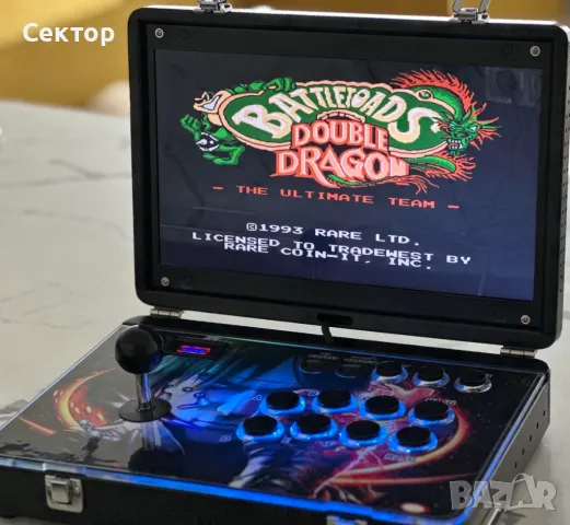 ЧИСТО НОВИ! Преносима Аркадна Ретро Конзола Pandora - 14 инча екран 28000 игри Nintendo Playstation, снимка 6 - Други игри и конзоли - 50391809