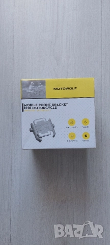Премиум метална стойка за телефон Motowolf 2805B за мотор/велосипед, снимка 6 - Друга електроника - 52940736