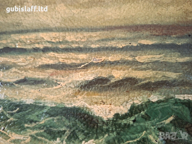 Картина "Море", худ. Т. Коджаманов (1892-1975), снимка 4 - Картини - 54124934