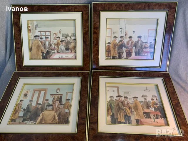 картини 4 броя , снимка 2 - Картини - 47569137