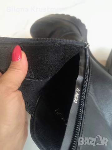 Дамски зимни боти , снимка 5 - Дамски боти - 52472528