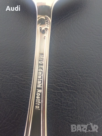 Сервиз прибори за хранене от  Luxe Edelstahl Rostfrei Solingen - 71 броя от неръждаема стомана 18/10, снимка 2 - Прибори за хранене, готвене и сервиране - 53899298