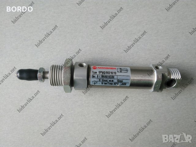 Пневматичен цилиндър Ф16/10 с магнитно бутало-NORGREN