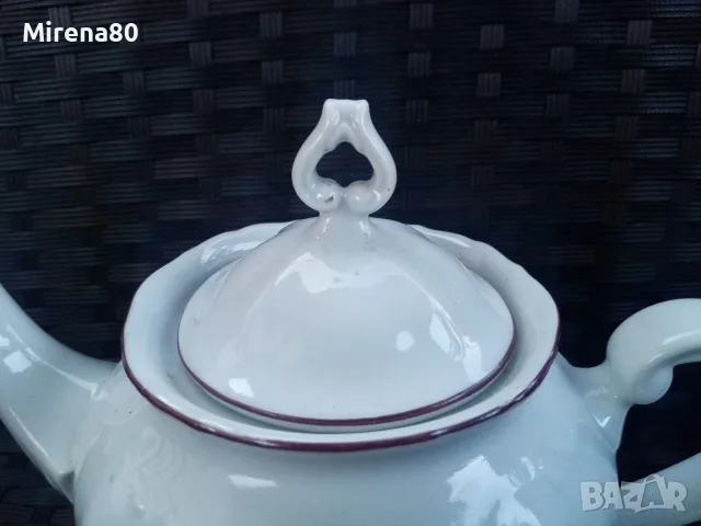 Ретро бароков чайник, снимка 2 - Антикварни и старинни предмети - 56087665