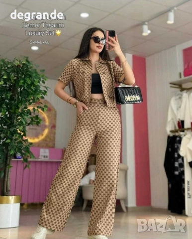  🎀Отново НАЛИЧЕН Хит модела Gucci по който полудяхте е тук за вас, снимка 2 - Комплекти - 54169759