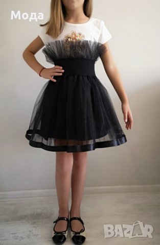 Пола от тюл тип пачка  с висока талия ПО ВАШИ РАЗМЕРИ, снимка 2 - Поли - 30051796