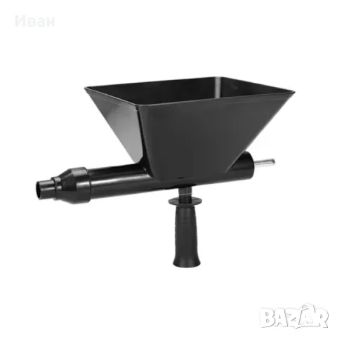 Шприц за фугиране на камъни, черен ПВЦ или метален 