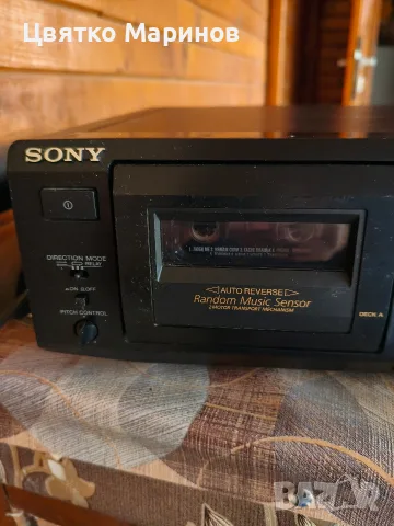 Двукасетен дек SONY tc-we725, снимка 2 - Декове - 56536634