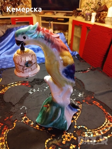 Нощна лампа папагал