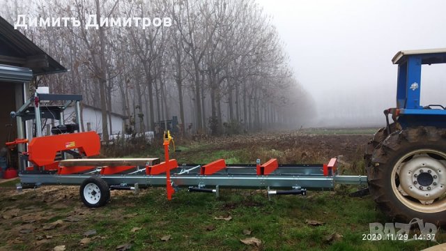 Мобилен гатер 6м с бензинов дигател., снимка 2 - Селскостопанска техника - 31015439