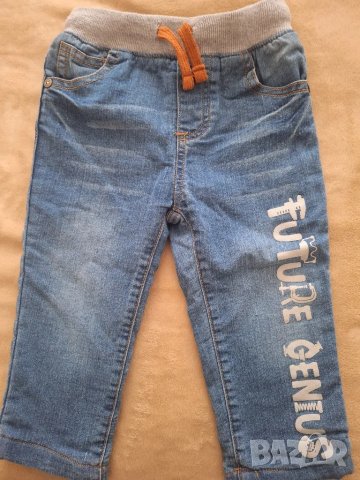 Страхотни дрешки за момче,от 6м.до 1.5г.,дънки,ризки,гащеризон,пуловер, снимка 8 - Бебешки дънки - 48910346