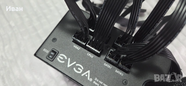 Evga GQ 650w Gold полу модулно, снимка 5 - Захранвания и кутии - 53946153