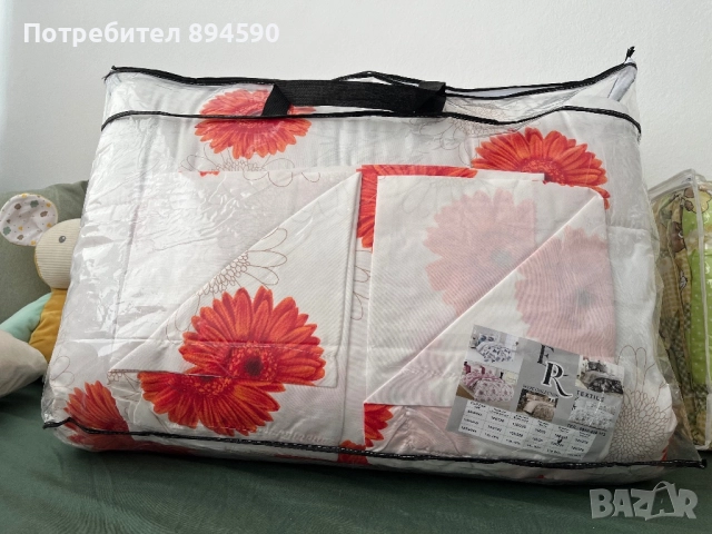 Комплекти с олекотена завивка, снимка 2 - Спално бельо - 51709451