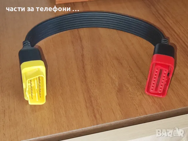 Оригинален OBD2 мъжки към OBD2 женски 16 крака, снимка 1