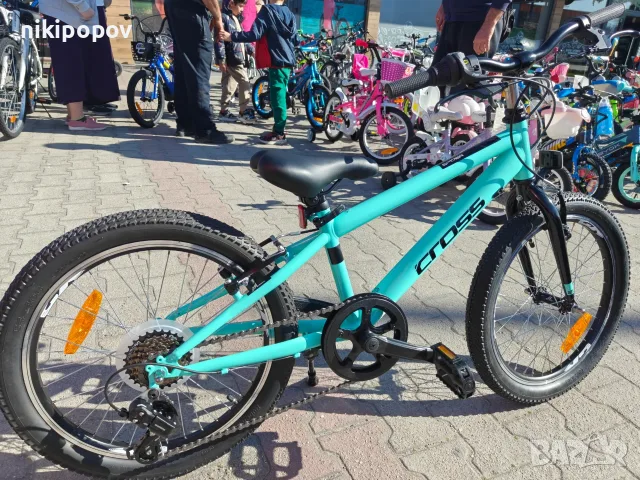 CROSS Велосипед 20" SPIDER син, снимка 10 - Велосипеди - 56528792