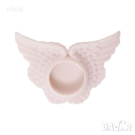 Крила силиконов молд форма калъп свещ свещник, снимка 3 - Форми - 36974714