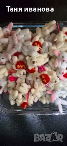 Мини декорации плюш, снимка 2 - Други - 53066948