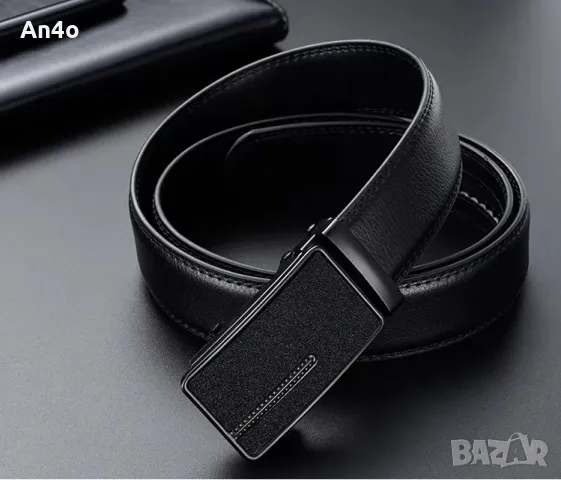 Нов мъжки колан от естествена телешка кожа