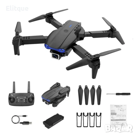 Z67 Сгъваем дрон с 4К Dual Cameras, снимка 5 - Друга електроника - 53127643