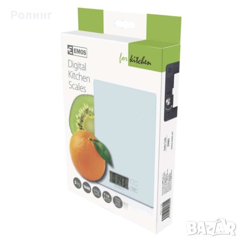 Домакински кантар Emos, EV003W, бял/4779