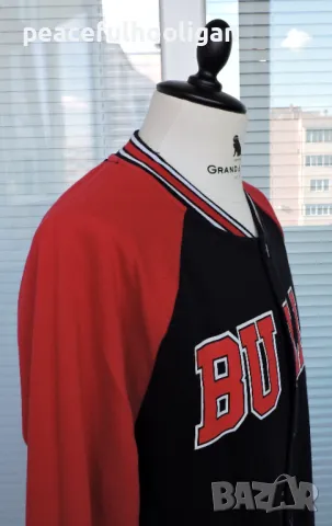 NBA Chicago Bulls Baseball Jacket By Primark - страхотно пролетно мъжко яке  размер L, снимка 8 - Якета - 49035772